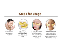 Gold Under Eye Gel Pads